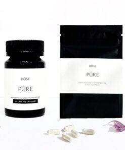 PURE Golden Teacher Microdose Psilocybin Capsules. These capsules give you a natural, reliable experience with no added fillers or unnecessary ingredients.