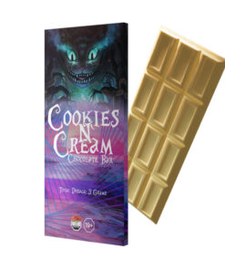 Alice Mushrooms Cookies and Cream Bar. Experience a powerful psychedelic journey with the 3000mg Cookies and Cream Magic Mushroom Bar, crafted for seasoned users seeking intense effects and a delicious, creamy treat.